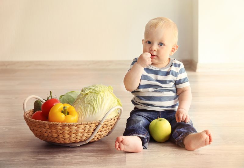 Gebärdensprache des Babys