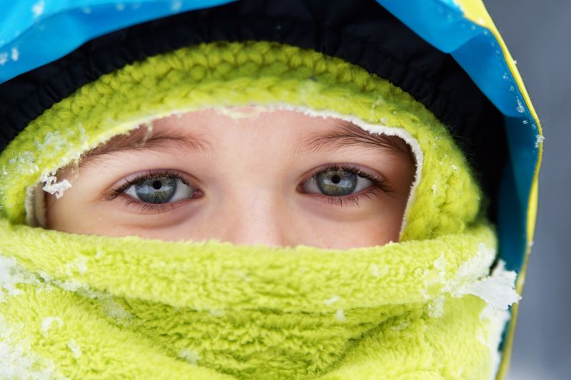 Wie man Kinder im Winter anzieht