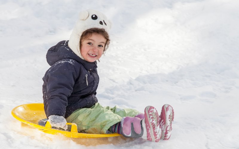 Kinderstiefel für den Schnee