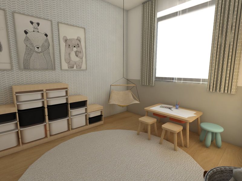 Schaukel im Kinderzimmer