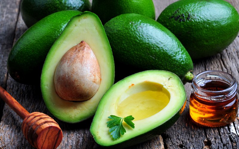 Hausgemachte Avocado-Maske