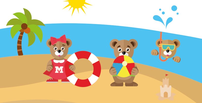 Wie die Bärchen schwimmen lernten