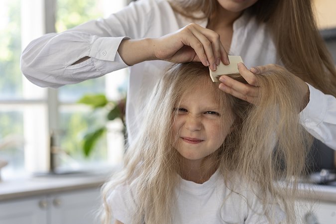 Nissen oder Schuppen? So erkennen und beseitigen Sie das unangenehme Problem im Kinderhaar?